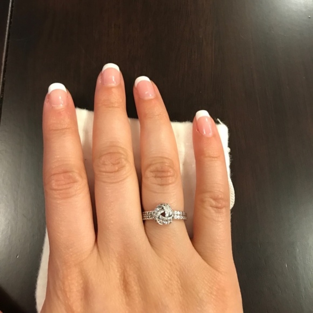 Pandora knot ring size 7.5